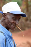 Old man in Benin.