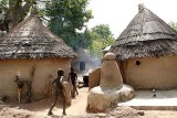 At the entrance of the Tamberma Valley  in the north of Togo.