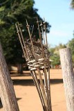 Such a small basket belongs to every sacrificial place of the animist Kreung.