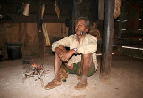 Phnong man in his house in Dak Dam Village, Mondulkiri, Cambodia