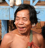 Phnong man. Pu Tang Village, Mondulkiri, Cambodia
