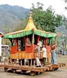 Ratha for the Raja and the God of Kullu