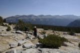 View toward Lyell Canyon