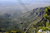 A view of Albuquerque, New Mexico from the Sandia Peak Tram