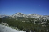 Driving through Yosemite NP