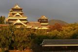 kumamoto castle sunrise