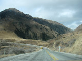 road near lake Dunstan