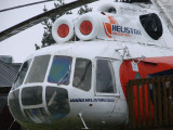 Russian MI-8 in Helistar HubCafeTaupo