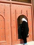 A Door of The Door - Al Zubarra Fort