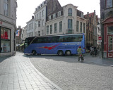 Tour bus- narrow streets