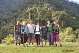 Roman (Switzerland), Margaret (USA), Steve (USA), Carolina (Italy), Omar (Colombia [our guide]), Brendan (Canada), Hila (Israel)