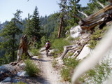 high sierra flume trail - cathy