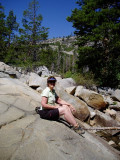 on the creek trail