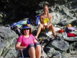 Cathy and Ida @ Sand Dollar Big Sur  9-22-2012