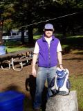 Scott with new pack