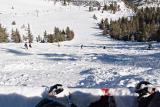 My snowboard at 9,700 feet  1-17-6