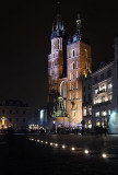 Market square at night