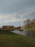 Chatsworth and fountain wide