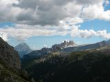 Antelao (links) en Croda de Lago (rechts)