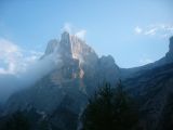 Cime della Busazza (2894 m) met daarvoor Torre Trieste (2458 m)