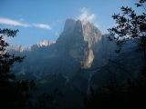 Cime della Busazza (2894 m) met daarvoor Torre Trieste (2458 m)