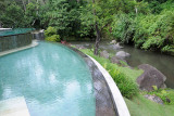 swimming pool on Sungai Ayung