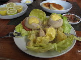Locos, a local delicacy, of abalone