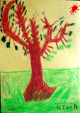 tree, Kevin Cao, age:6
