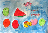 fruits, Eva, age:4