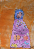 my beautiful dress, Amber, age:4