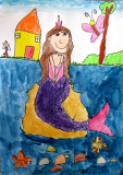 Mermaid, Sophia Su, age:5.5
