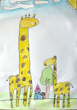 giraffe, Sophia Su, age:6