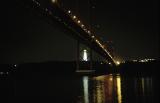 Suspension Bridge at night, Lisbon