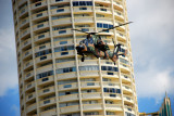2. Helicopters play a big part creating a good atmosphere at the Indy car race on the Gold Coast.jpg