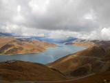 Yamdrok Tso Lake approximately 100km from Lhasa