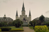 Cathedral and Jackson Square Gardens