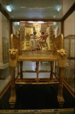 @ The Egyptian Museum - Tuts Throne