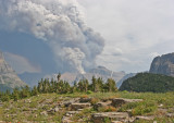 FOREST FIRES IN GLACIER NP