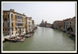 The Grand Canal down to Chiesa di Santa Maria della Salute