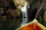 view from the kayak