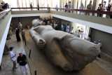 Ramses II statue in the city of Memphis