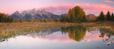 Sunrise clouds over the Tetons.