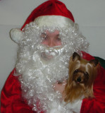 Zoe and Santa 2007