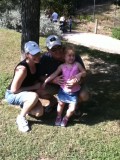 resting at the zoo in Waco