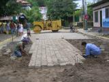 New paving in San Juan del Sur