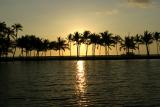 Approaching Sunset at Anaehoomalu Beach