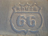 Route 66 marker