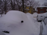 Digging out the truck comes later.