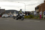 NSW POLICE HIGHWAY PATROL LEAD RIDERS AWAY FROM THE START