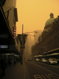 REDUCED VISIBILITY IN GEORGE STREET, SYDNEY